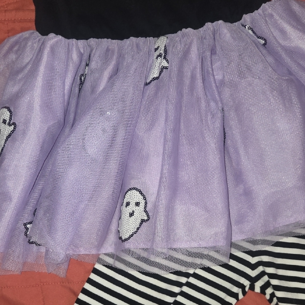 Kids Halloween Matching Sets - Black and Purple & Orange & Multicolor - Picture 5 of 8